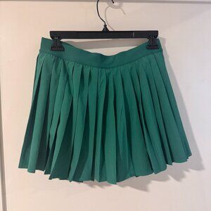 Lulu lemon green tennis skirt